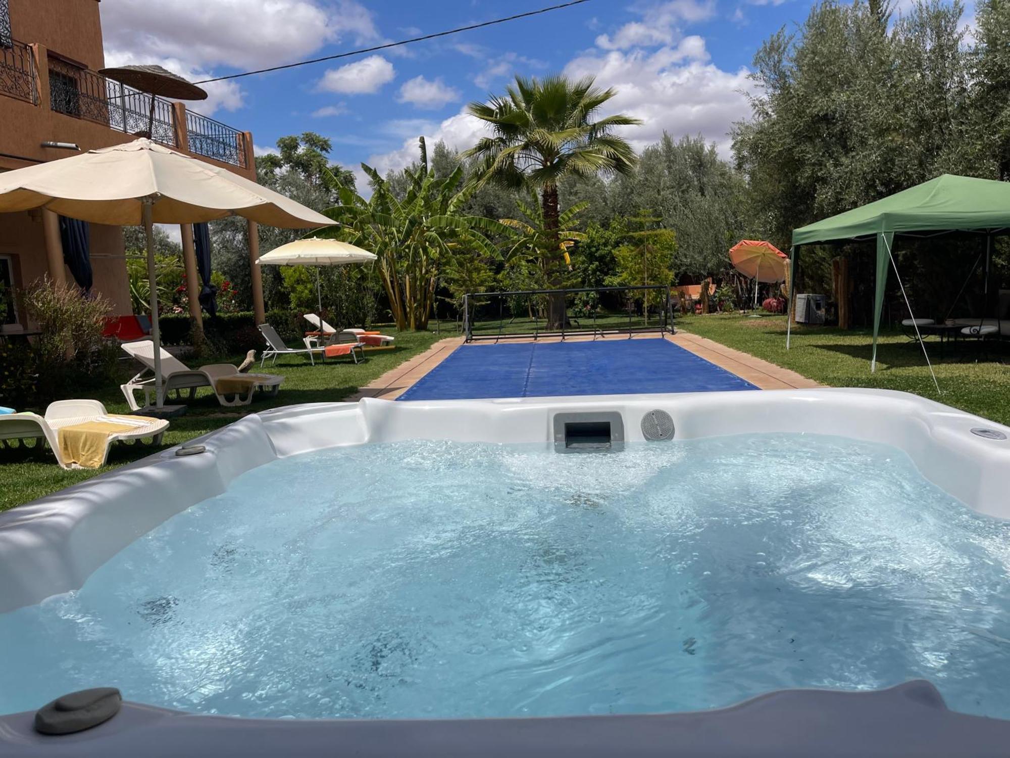 Ilafe Farmhouse, Villa Avec Piscine Chauffee Privee Et Jacuzzi Pour Familles Marrakesh Exteriör bild
