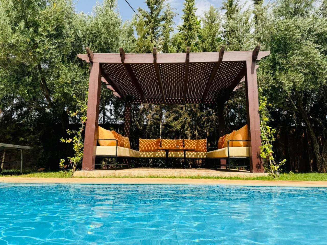 Ilafe Farmhouse, Villa Avec Piscine Chauffee Privee Et Jacuzzi Pour Familles Marrakesh Exteriör bild