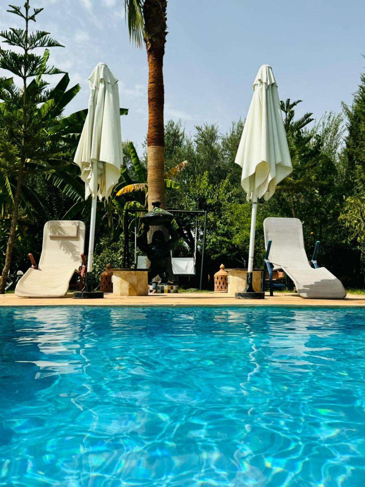 Ilafe Farmhouse, Villa Avec Piscine Chauffee Privee Et Jacuzzi Pour Familles Marrakesh Exteriör bild